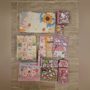 New Cute Kitty Family Stationery Set